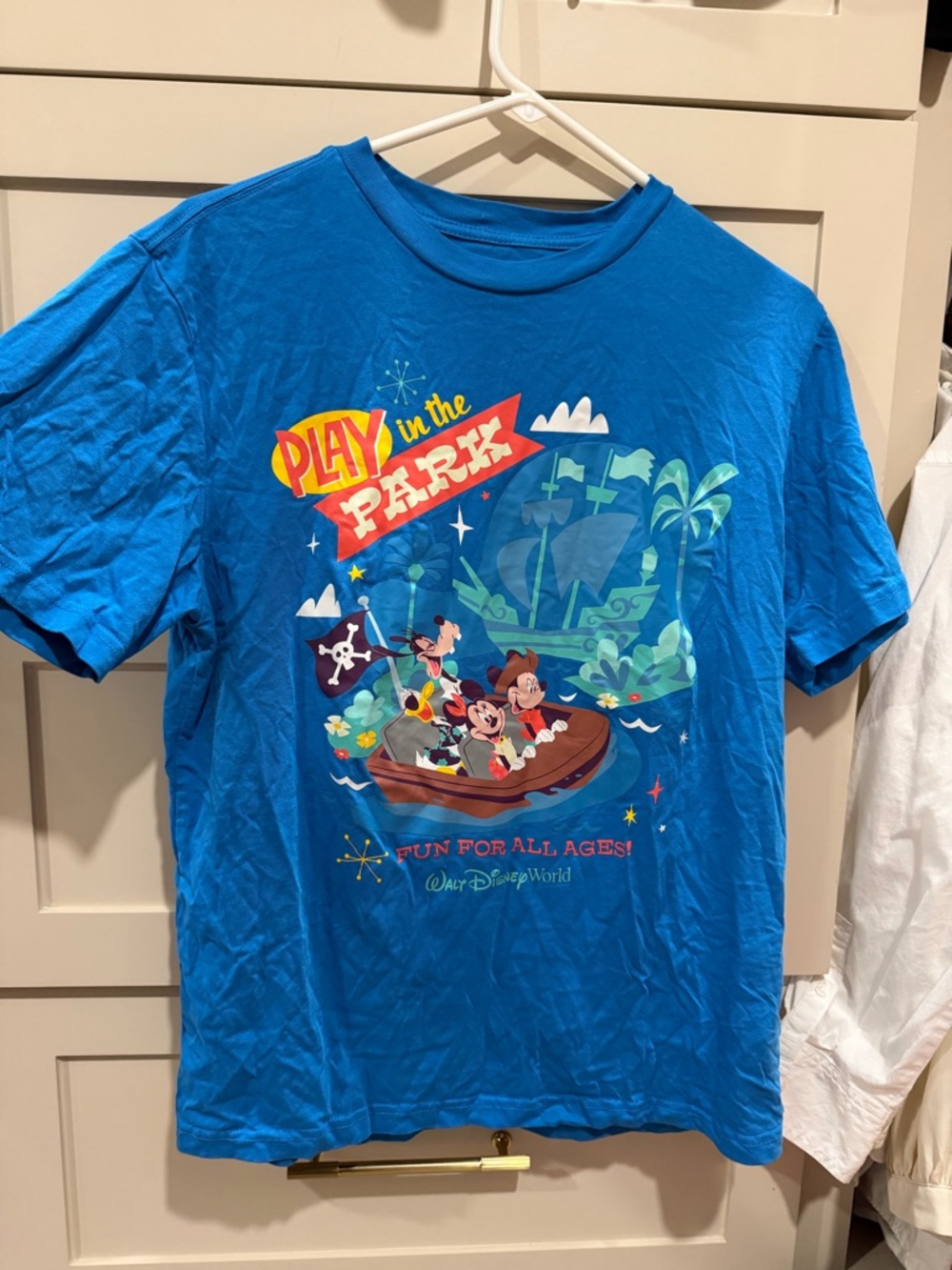 Disney Blue 'Play in the Park' Mickey & Friends Graphic Tee